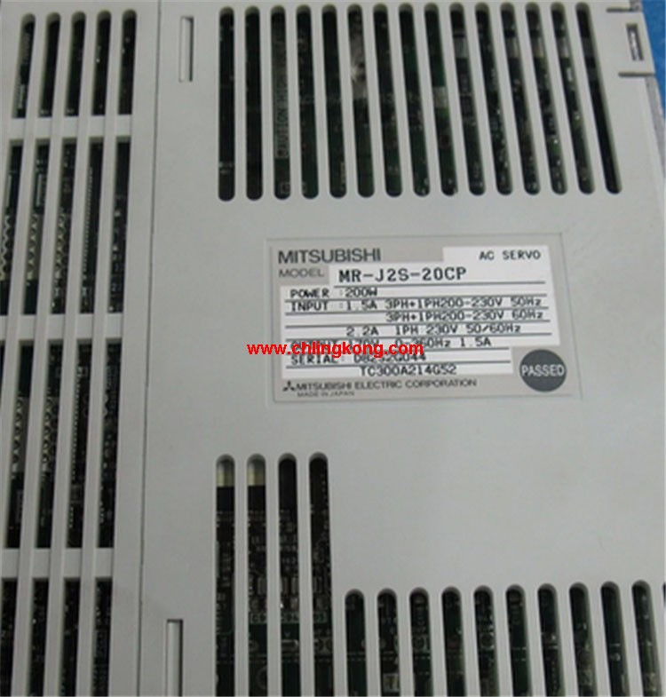 三菱內(nèi)置定位功能伺服放大器MR-J2S-20CP